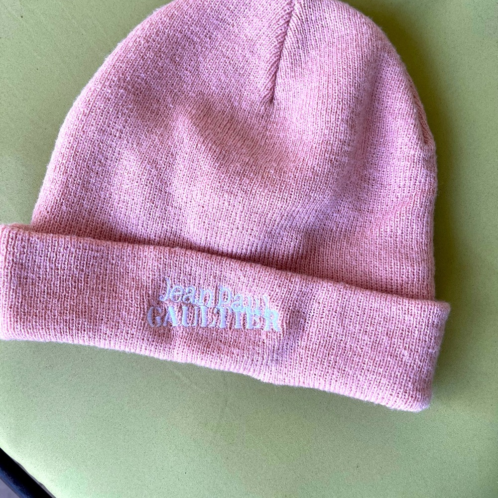 Jean Paul Gaultier Pink beanie